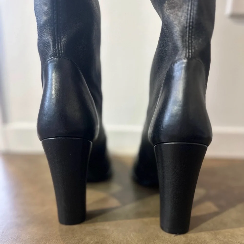 Stuart Weitzman Highland Over-The-Knee Leather Boots